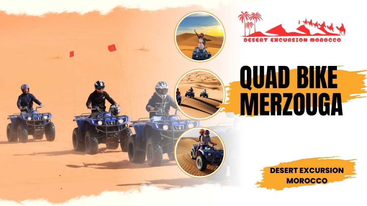 ATV Quad Biking in Merzouga Desert, Merzouga quads activity, Merzouga desert tour by quads, Around Sahara Desert of Merzouga by Quad biking.