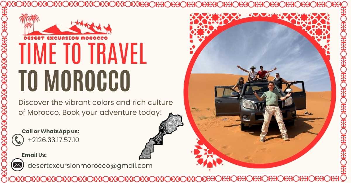 Excursiones en Marruecos - Viajes al desierto de Marruecos - Vacaciones - Recorrido por Marruecos - Viaje a Marruecos - Paquetes.